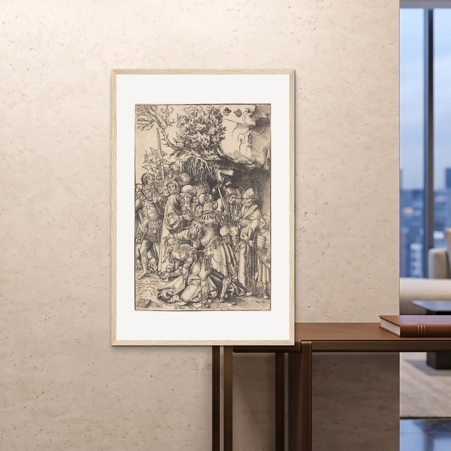 Orlonzo - FRAMED PRINT WOOD 80120cm3248 ROOM