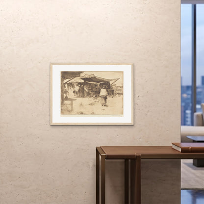 Orlonzo - FRAMED PRINT WOOD 8060cm3224 ROOM