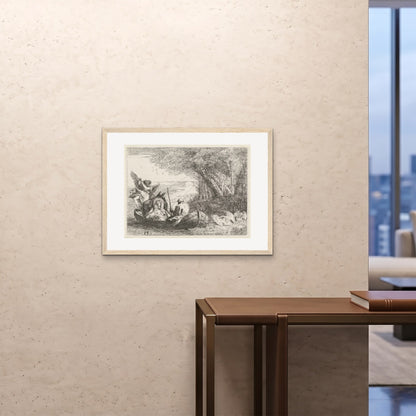 Orlonzo - FRAMED PRINT WOOD 8060cm3224 ROOM