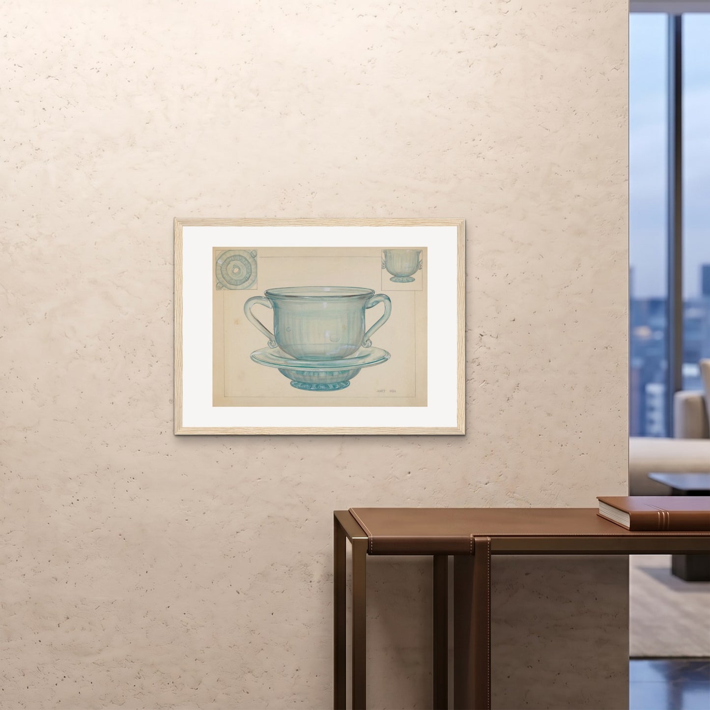 Orlonzo - FRAMED PRINT WOOD 8060cm3224 ROOM
