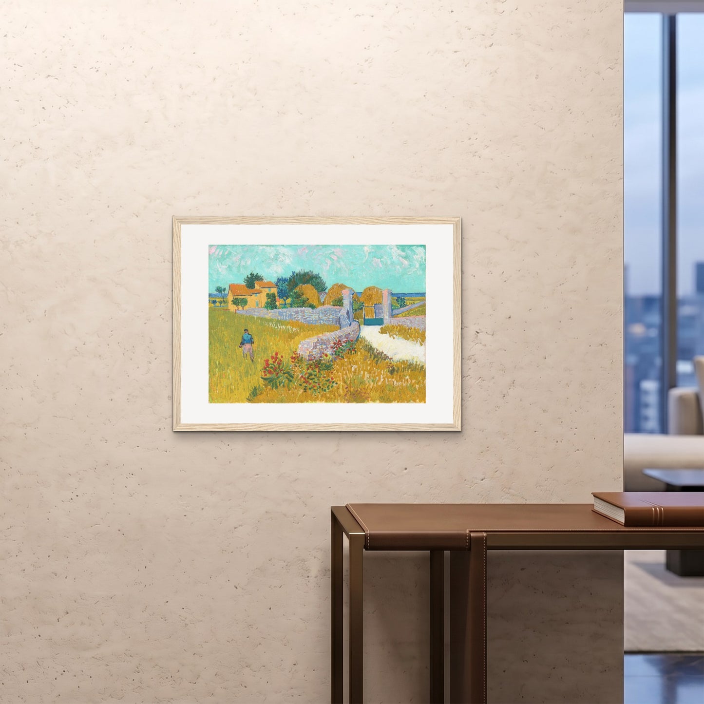 Orlonzo - FRAMED PRINT WOOD 8060cm3224 ROOM