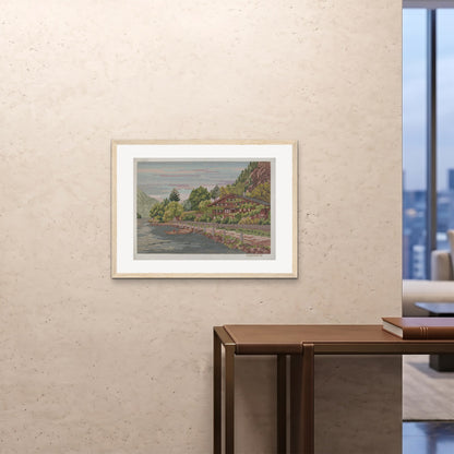 Orlonzo - FRAMED PRINT WOOD 8060cm3224 ROOM