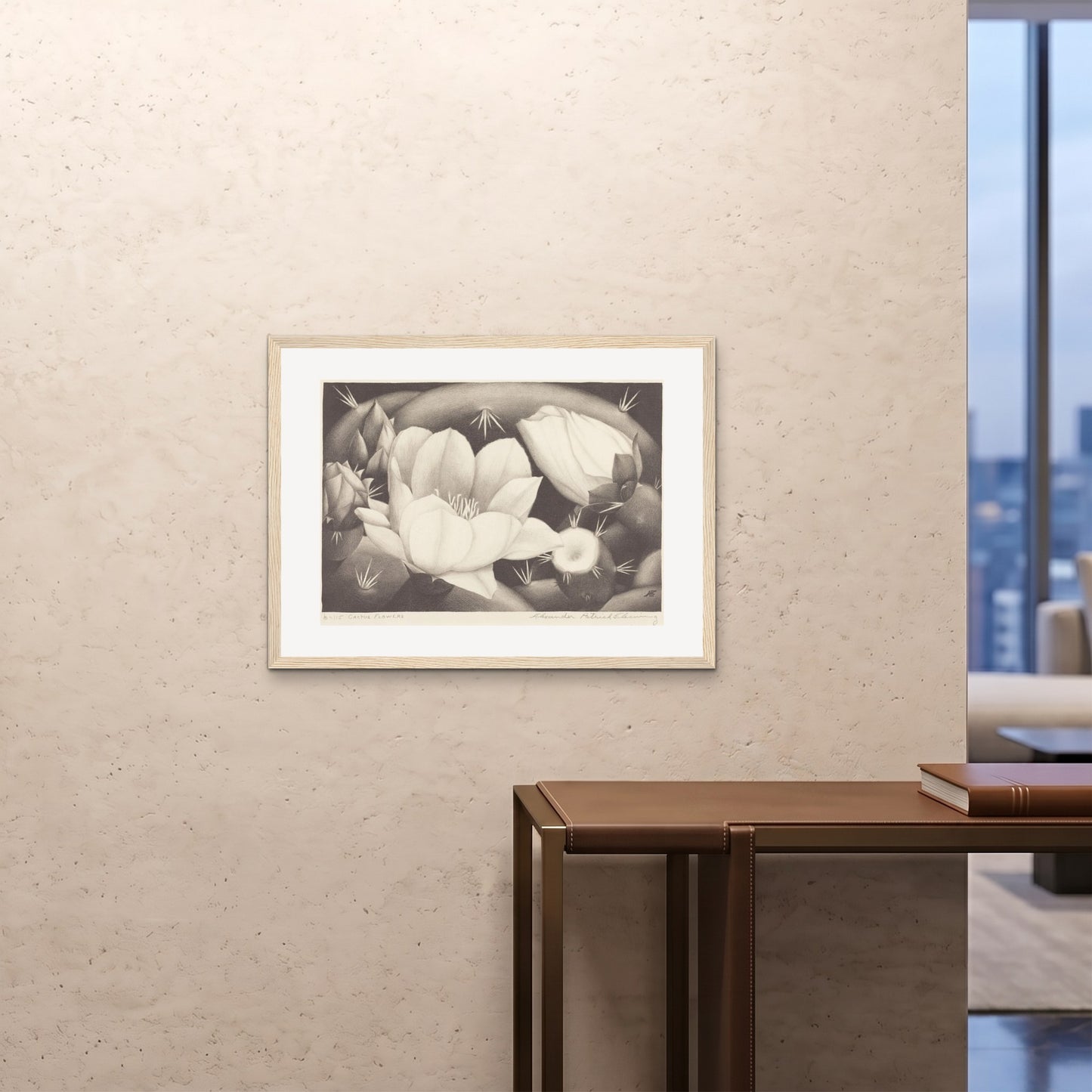 Orlonzo - FRAMED PRINT WOOD 8060cm3224 ROOM