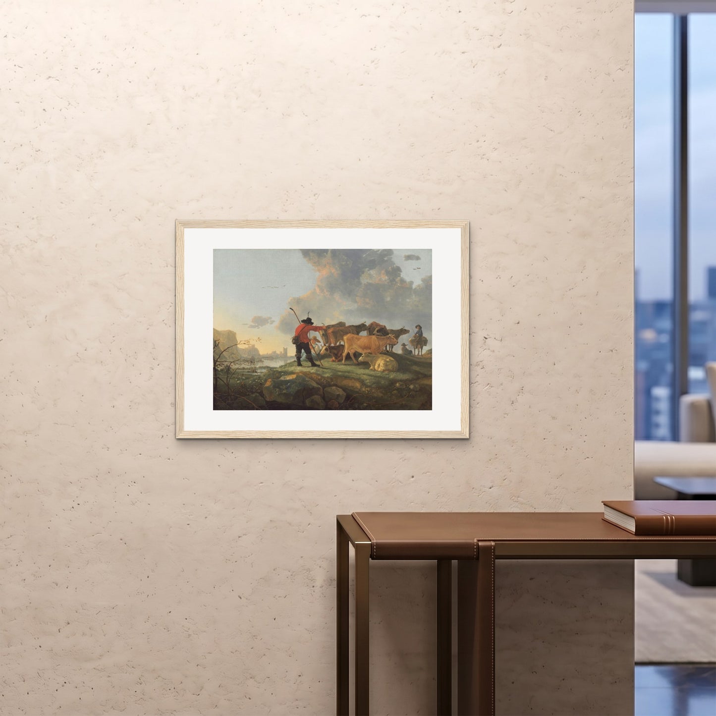 Orlonzo - FRAMED PRINT WOOD 8060cm3224 ROOM