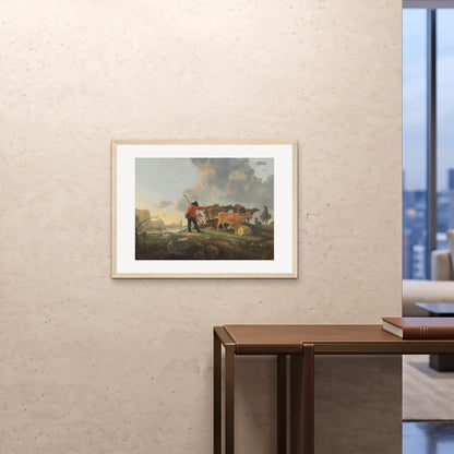 Orlonzo - FRAMED PRINT WOOD 8060cm3224 ROOM