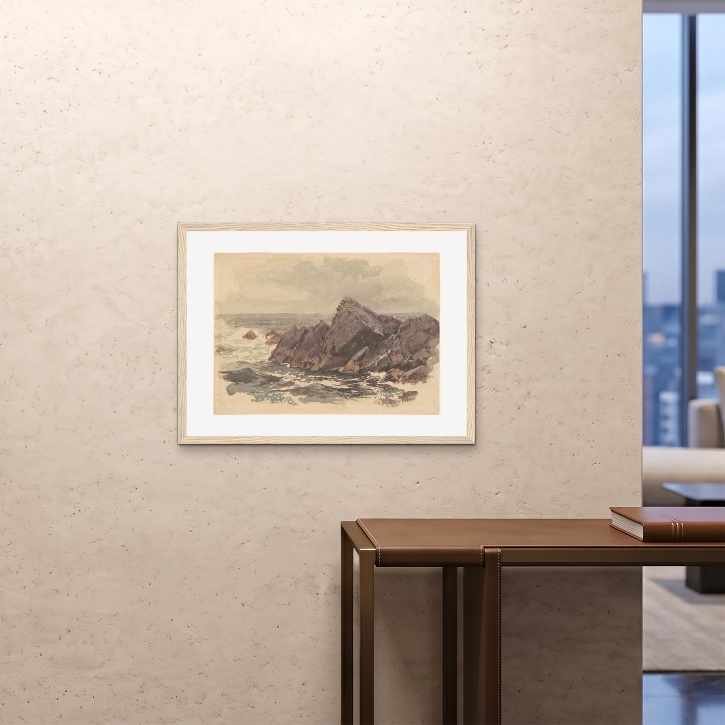 Orlonzo - FRAMED PRINT WOOD 8060cm3224 ROOM