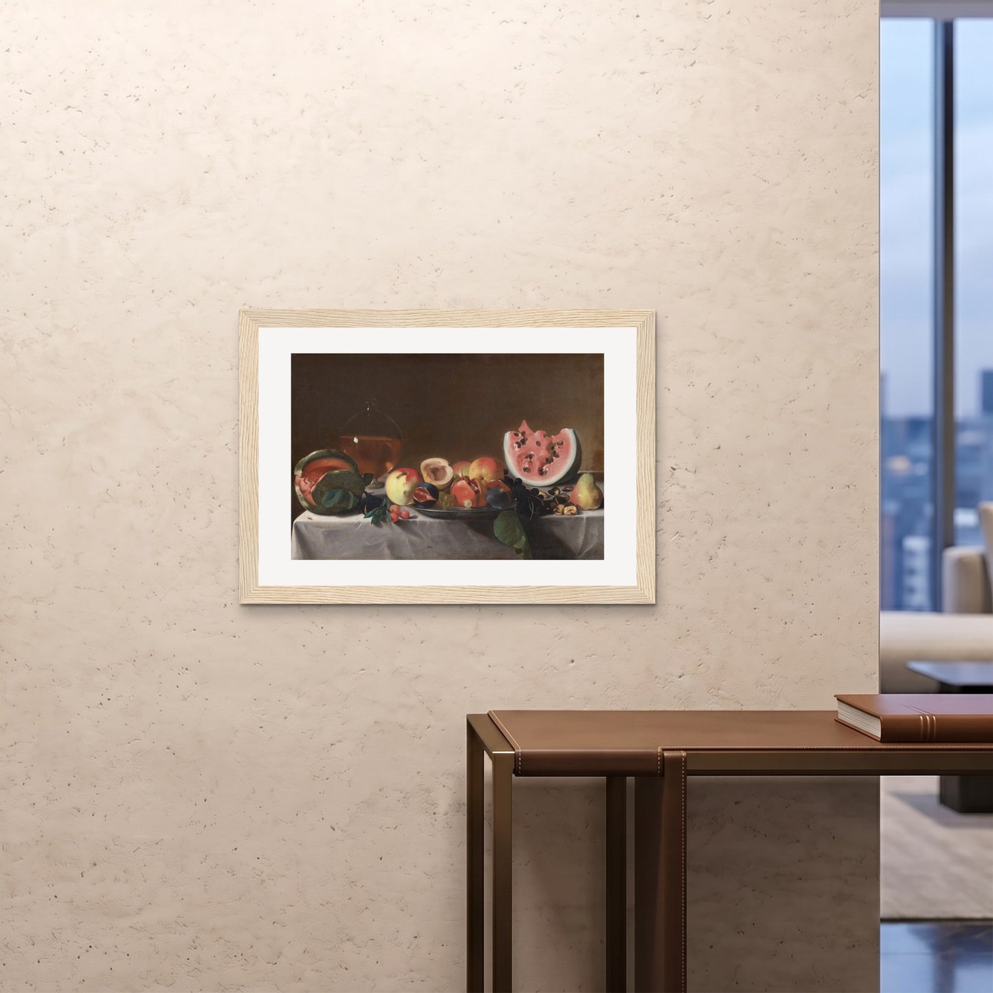 Orlonzo - FRAMED PRINT WOOD 841594cm3323 ROOM