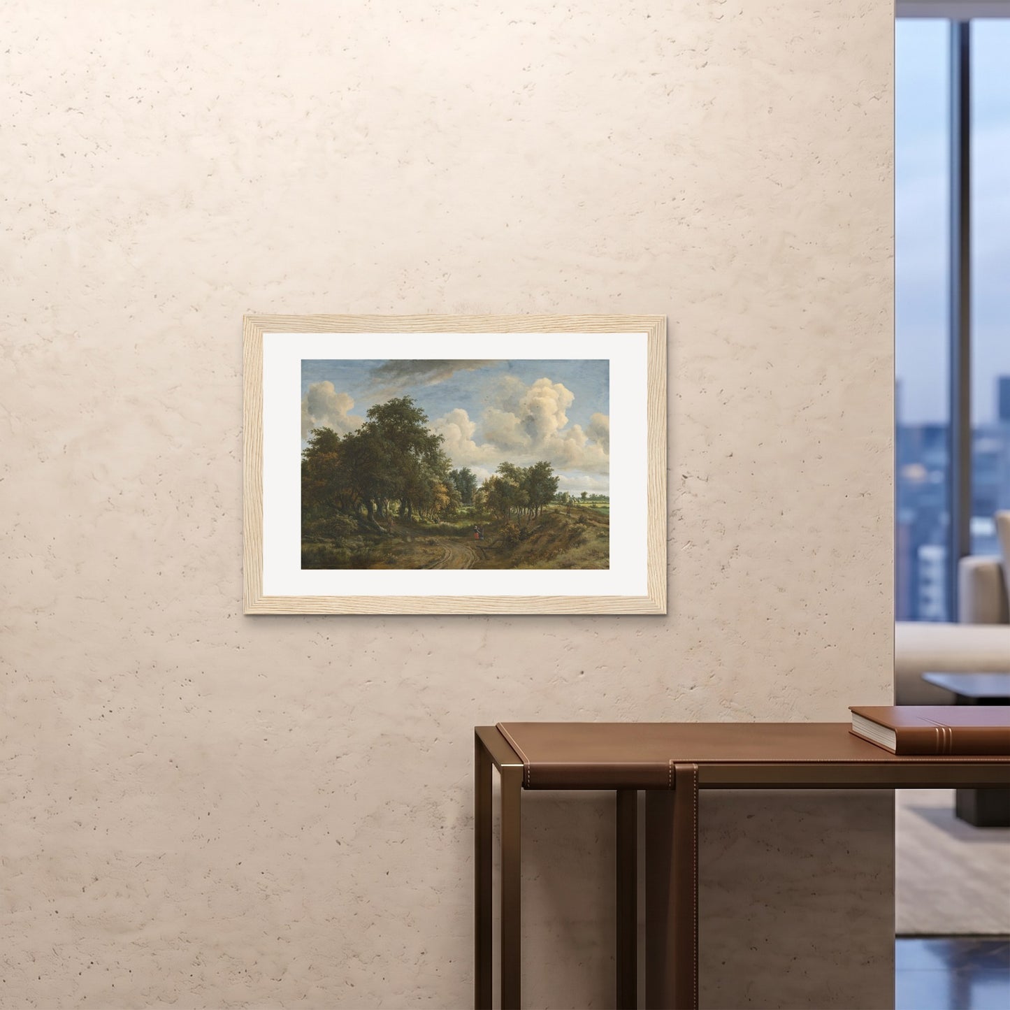 Orlonzo - FRAMED PRINT WOOD 841594cm3323 ROOM