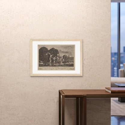 Orlonzo - FRAMED PRINT WOOD 841594cm3323 ROOM