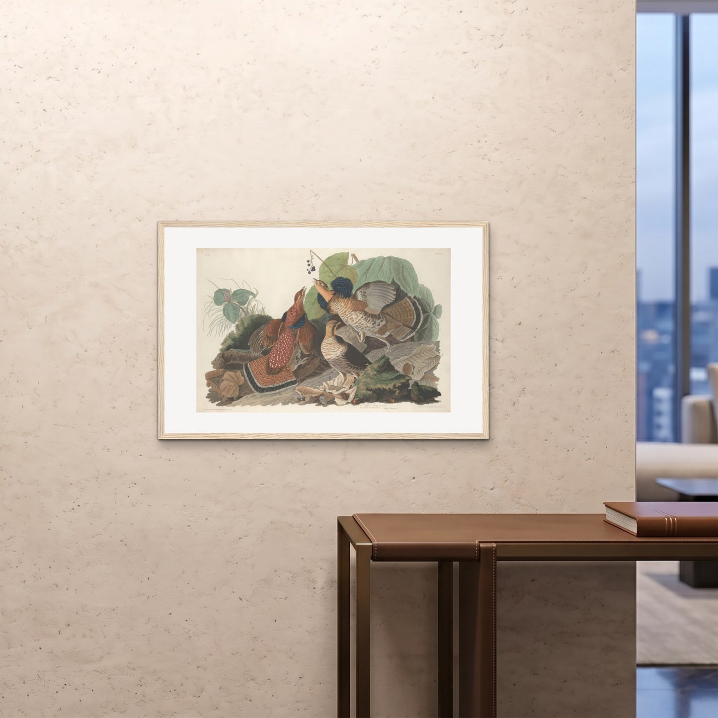 Orlonzo - FRAMED PRINT WOOD 9060cm3624 ROOM
