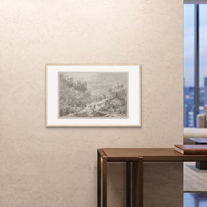 Orlonzo - FRAMED PRINT WOOD 9060cm3624 ROOM
