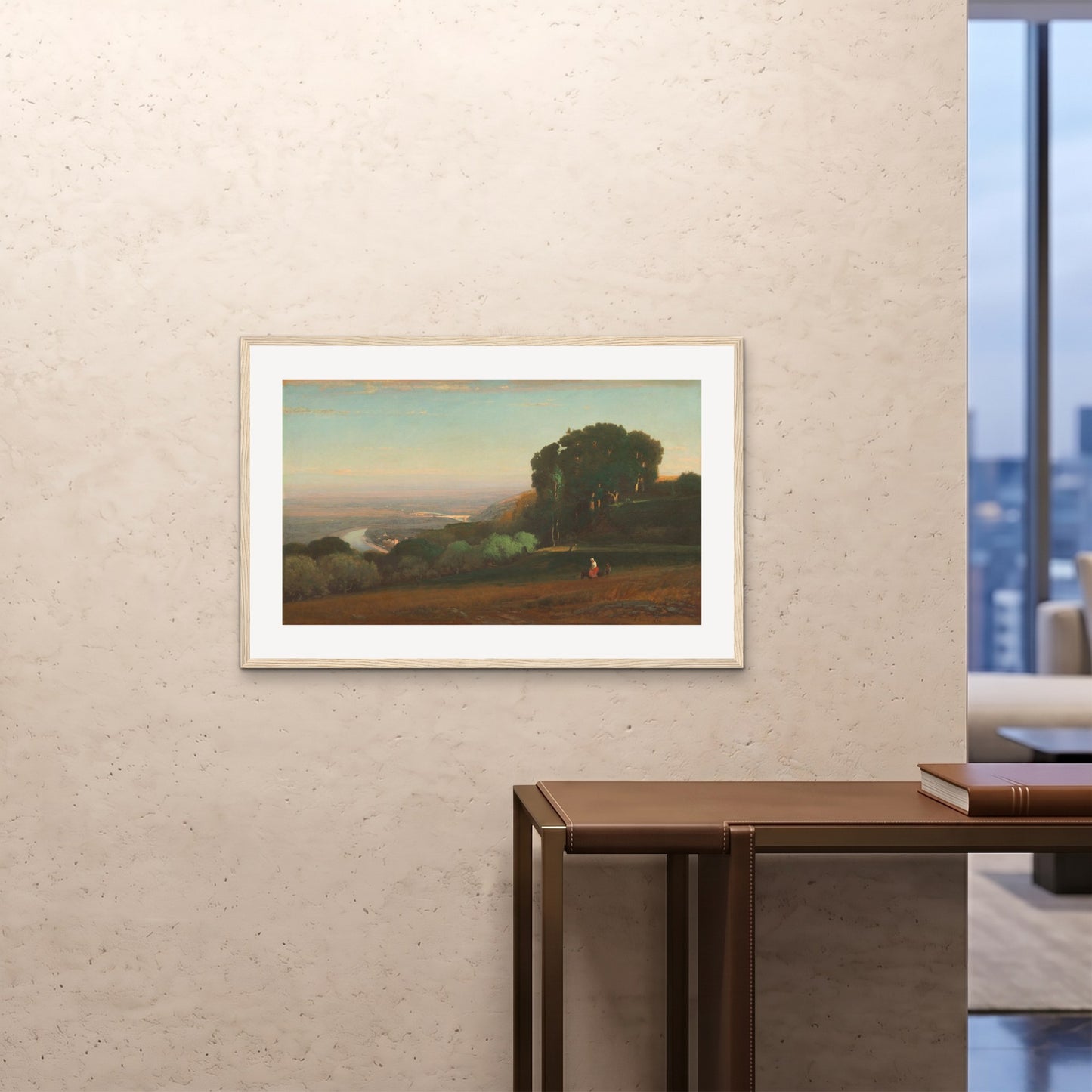 Orlonzo - FRAMED PRINT WOOD 9060cm3624 ROOM