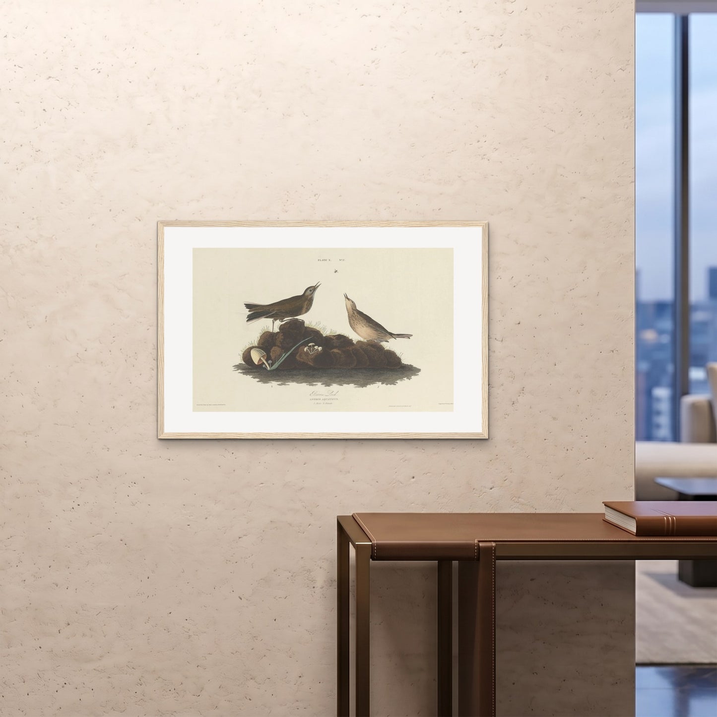Orlonzo - FRAMED PRINT WOOD 9060cm3624 ROOM