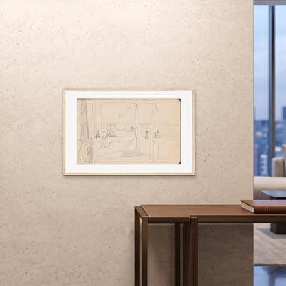Orlonzo - FRAMED PRINT WOOD 9060cm3624 ROOM