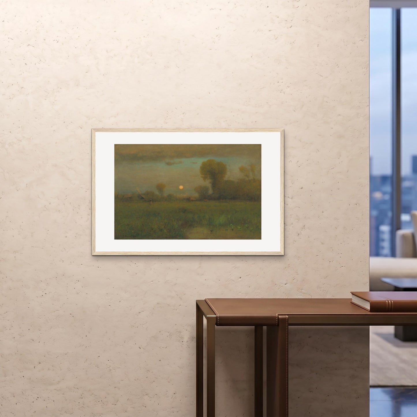 Orlonzo - FRAMED PRINT WOOD 9060cm3624 ROOM