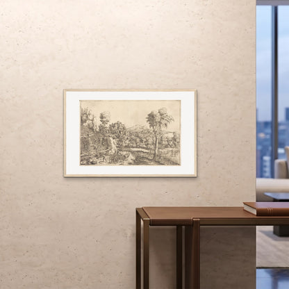 Orlonzo - FRAMED PRINT WOOD 9060cm3624 ROOM