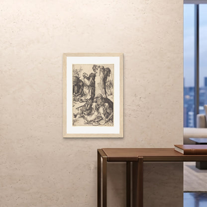 Orlonzo - FRAMED PRINT WOOD A1594x841cm ROOM