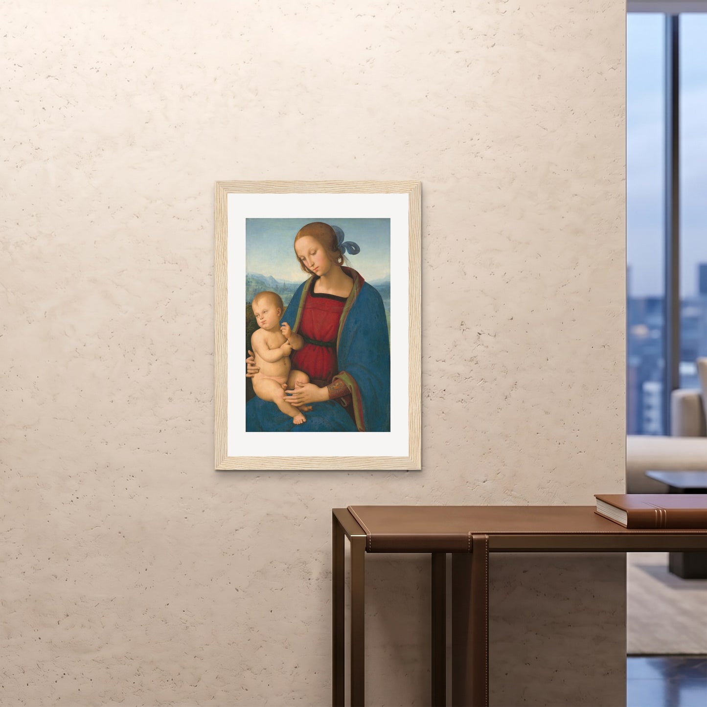 Orlonzo - FRAMED PRINT WOOD A1594x841cm ROOM