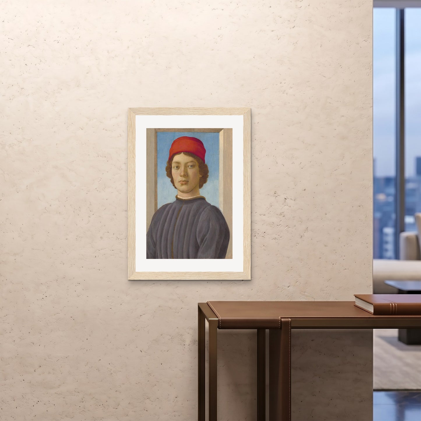 Orlonzo - FRAMED PRINT WOOD A1594x841cm ROOM