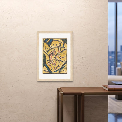 Orlonzo - FRAMED PRINT WOOD A1594x841cm ROOM