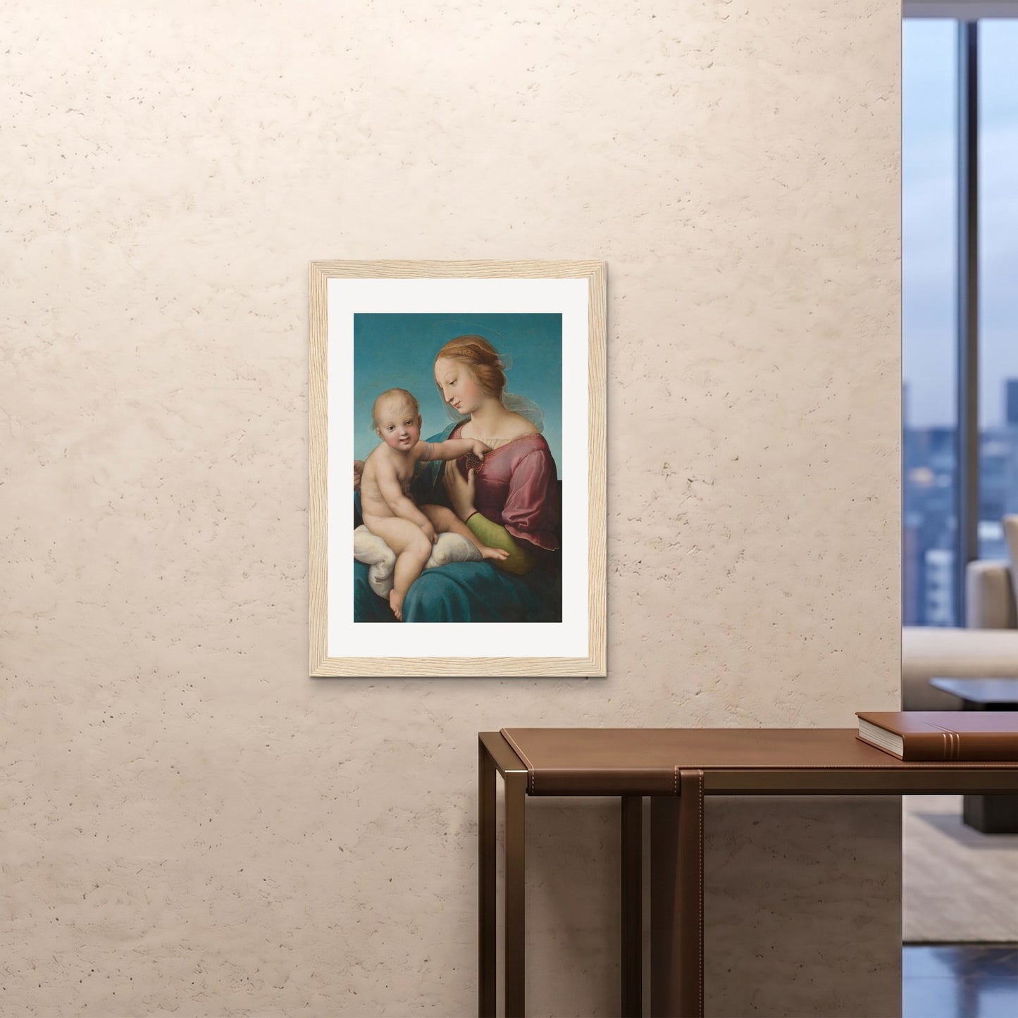 Orlonzo - FRAMED PRINT WOOD A1594x841cm ROOM