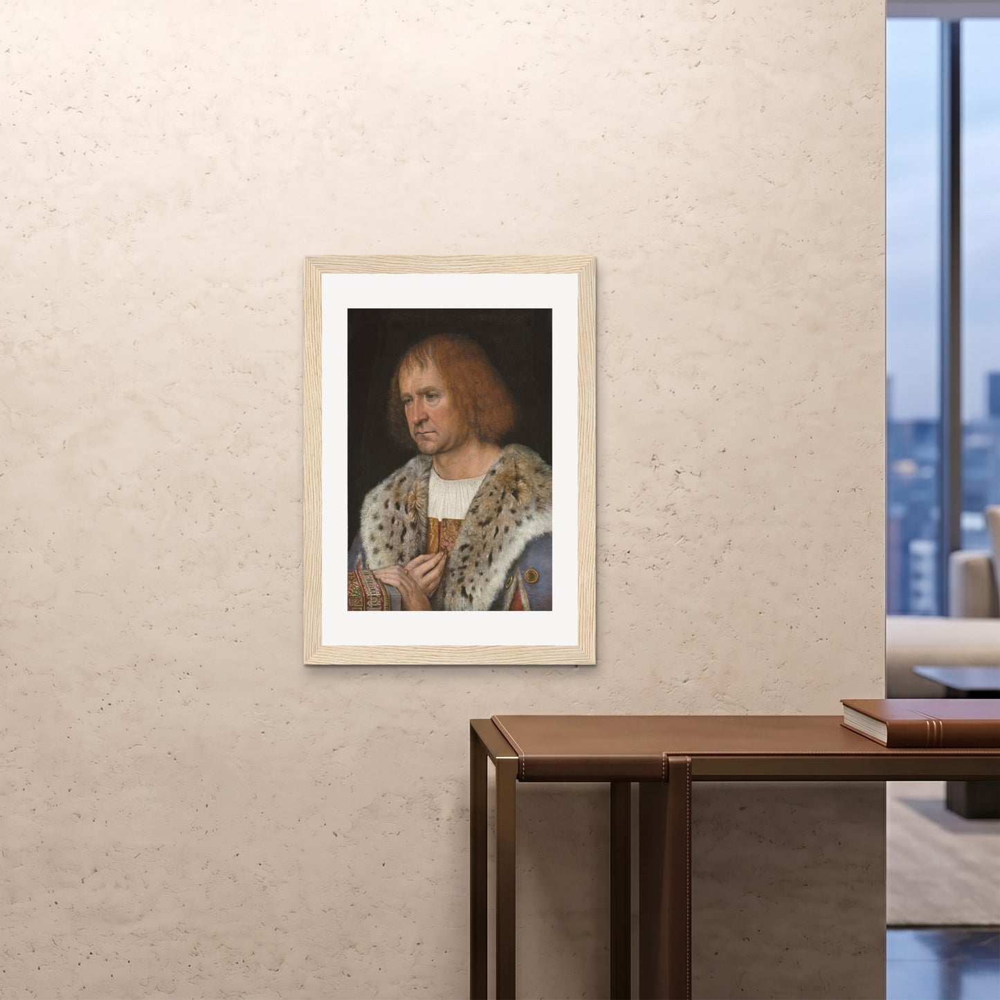 Orlonzo - FRAMED PRINT WOOD A1594x841cm ROOM