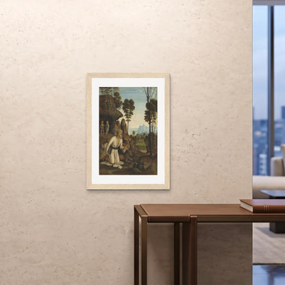 Orlonzo - FRAMED PRINT WOOD A1594x841cm ROOM