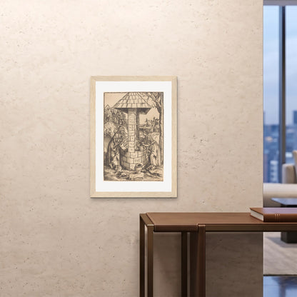 Orlonzo - FRAMED PRINT WOOD A1594x841cm ROOM