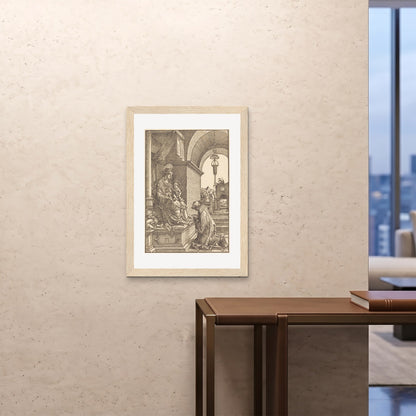 Orlonzo - FRAMED PRINT WOOD A1594x841cm ROOM