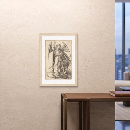 Orlonzo - FRAMED PRINT WOOD A1594x841cm ROOM