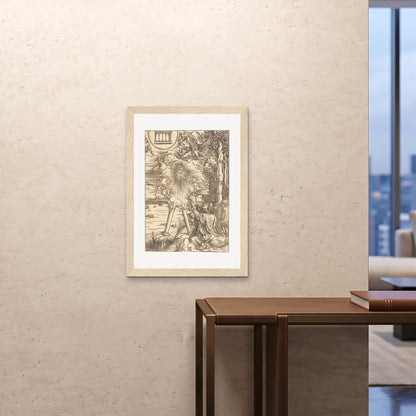 Orlonzo - FRAMED PRINT WOOD A1594x841cm ROOM