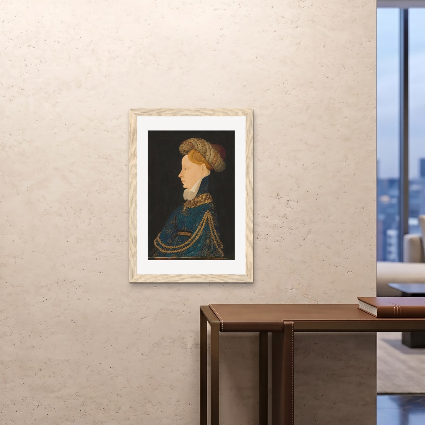Orlonzo - FRAMED PRINT WOOD A1594x841cm ROOM