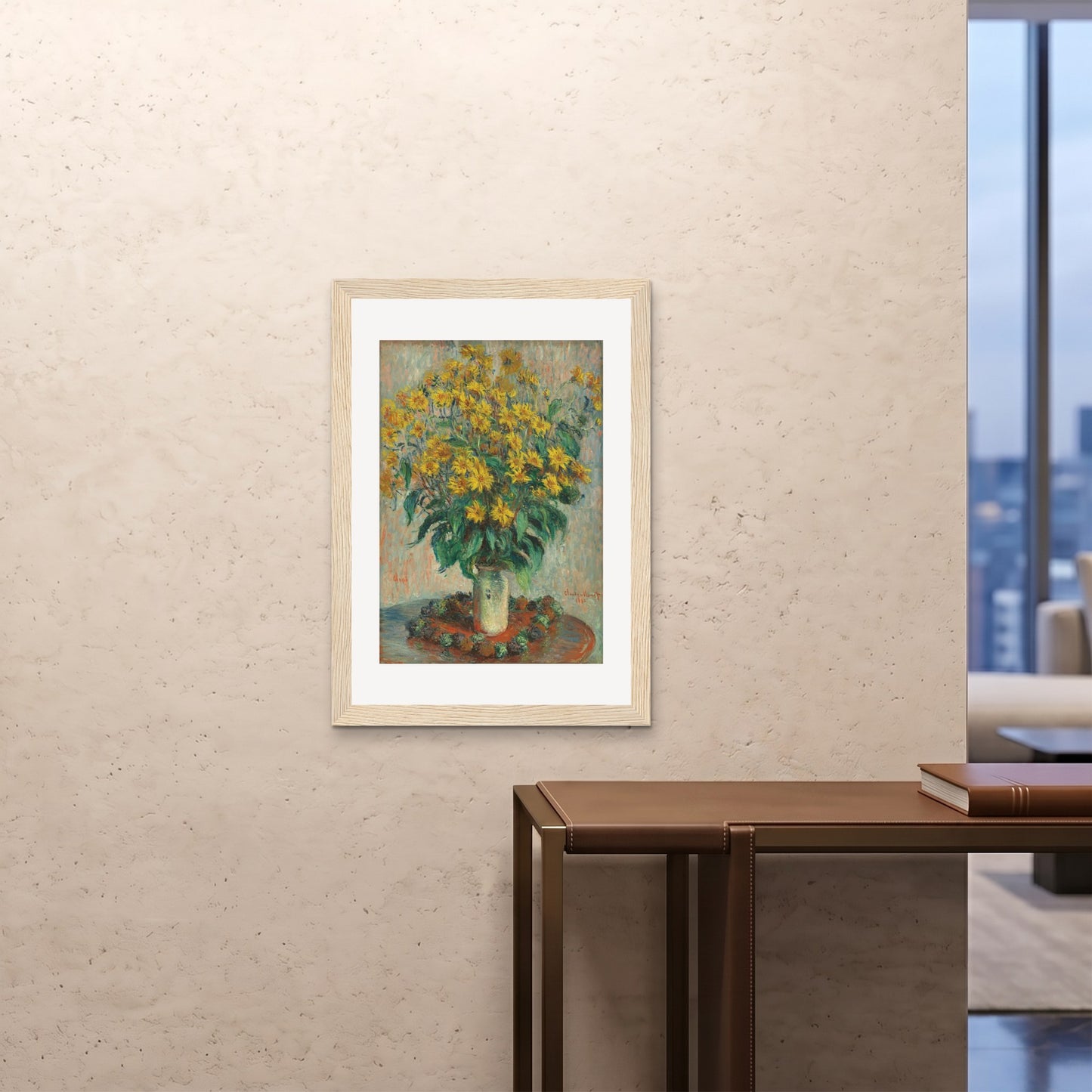Orlonzo - FRAMED PRINT WOOD A1594x841cm ROOM