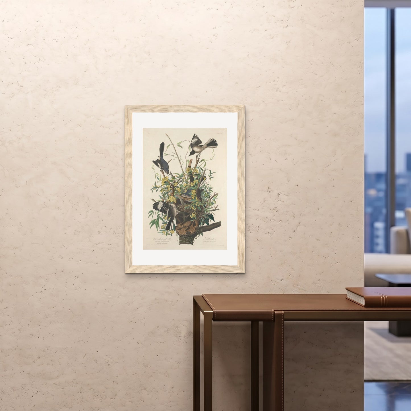 Orlonzo - FRAMED PRINT WOOD A1594x841cm ROOM