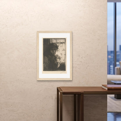 Orlonzo - FRAMED PRINT WOOD A1594x841cm ROOM