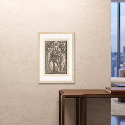 Orlonzo - FRAMED PRINT WOOD A1594x841cm ROOM