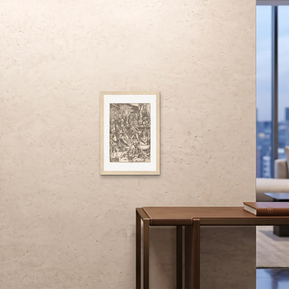 Orlonzo - FRAMED PRINT WOOD A242x594cm ROOM