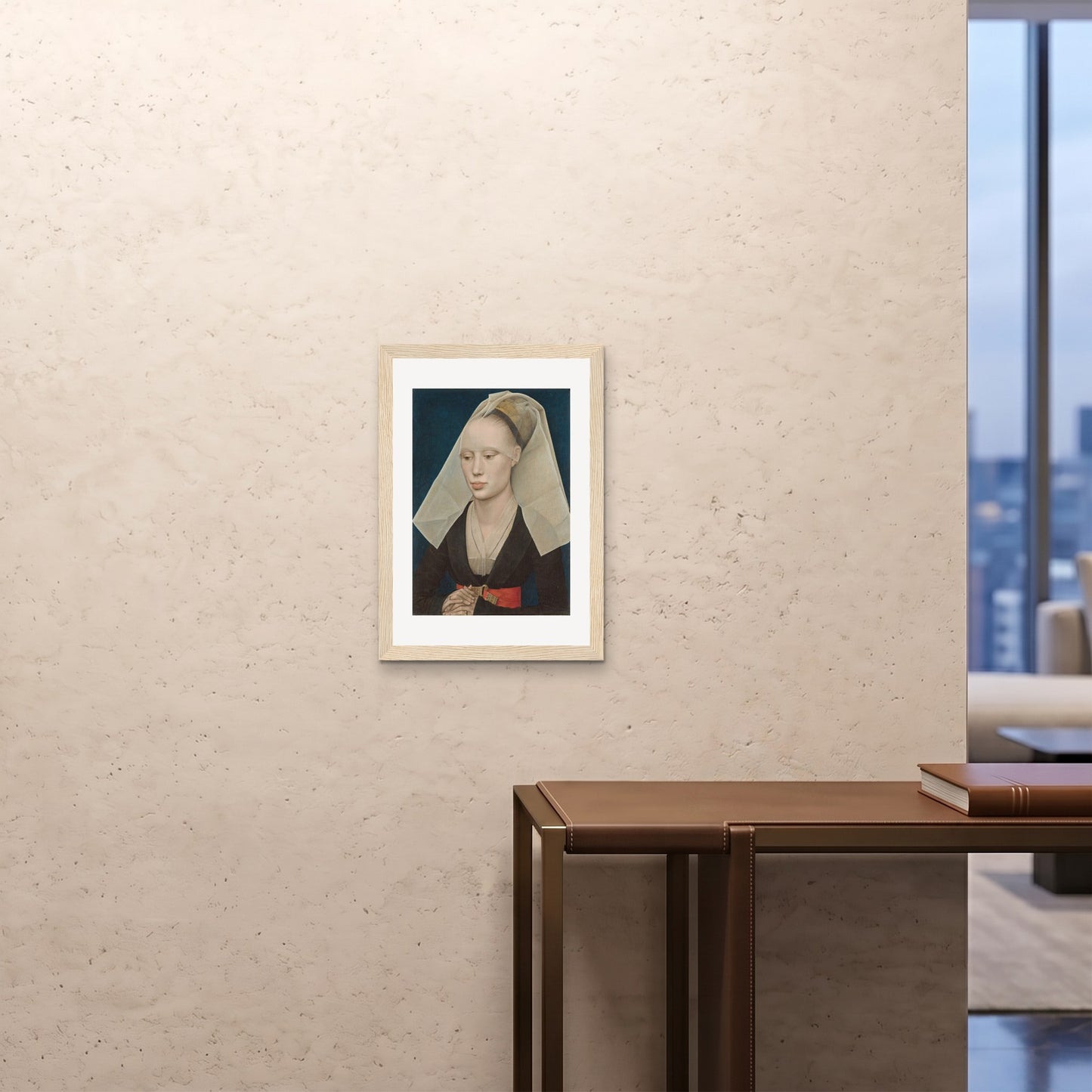 Orlonzo - FRAMED PRINT WOOD A242x594cm ROOM