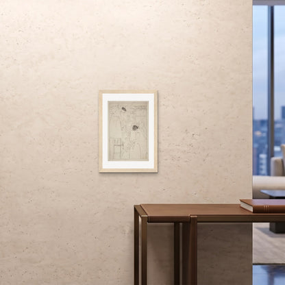 Orlonzo - FRAMED PRINT WOOD A242x594cm ROOM