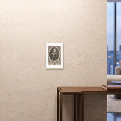Orlonzo - FRAMED PRINT WOOD Xl11x1728x43cm ROOM
