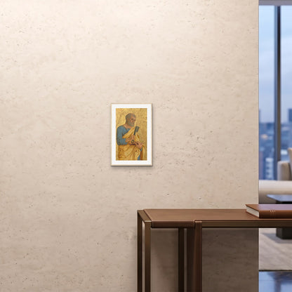Orlonzo - FRAMED PRINT WOOD Xl11x1728x43cm ROOM