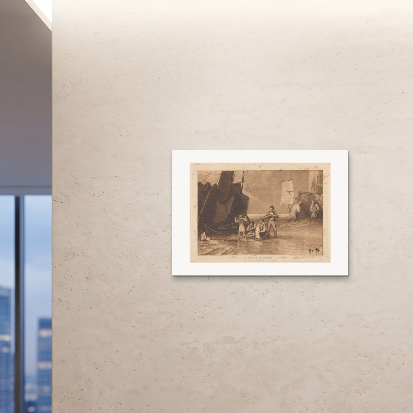 Orlonzo - FINE ART PRINT UNFRAMED 10070cm4028 ROOM