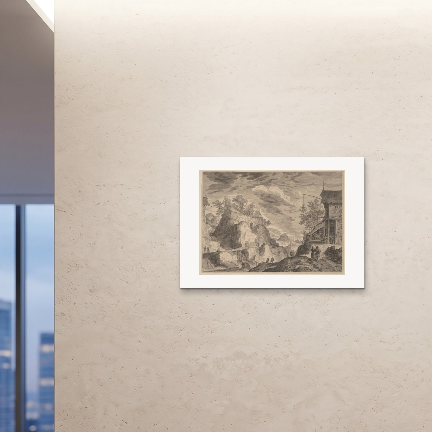 Orlonzo - FINE ART PRINT UNFRAMED 10070cm4028 ROOM