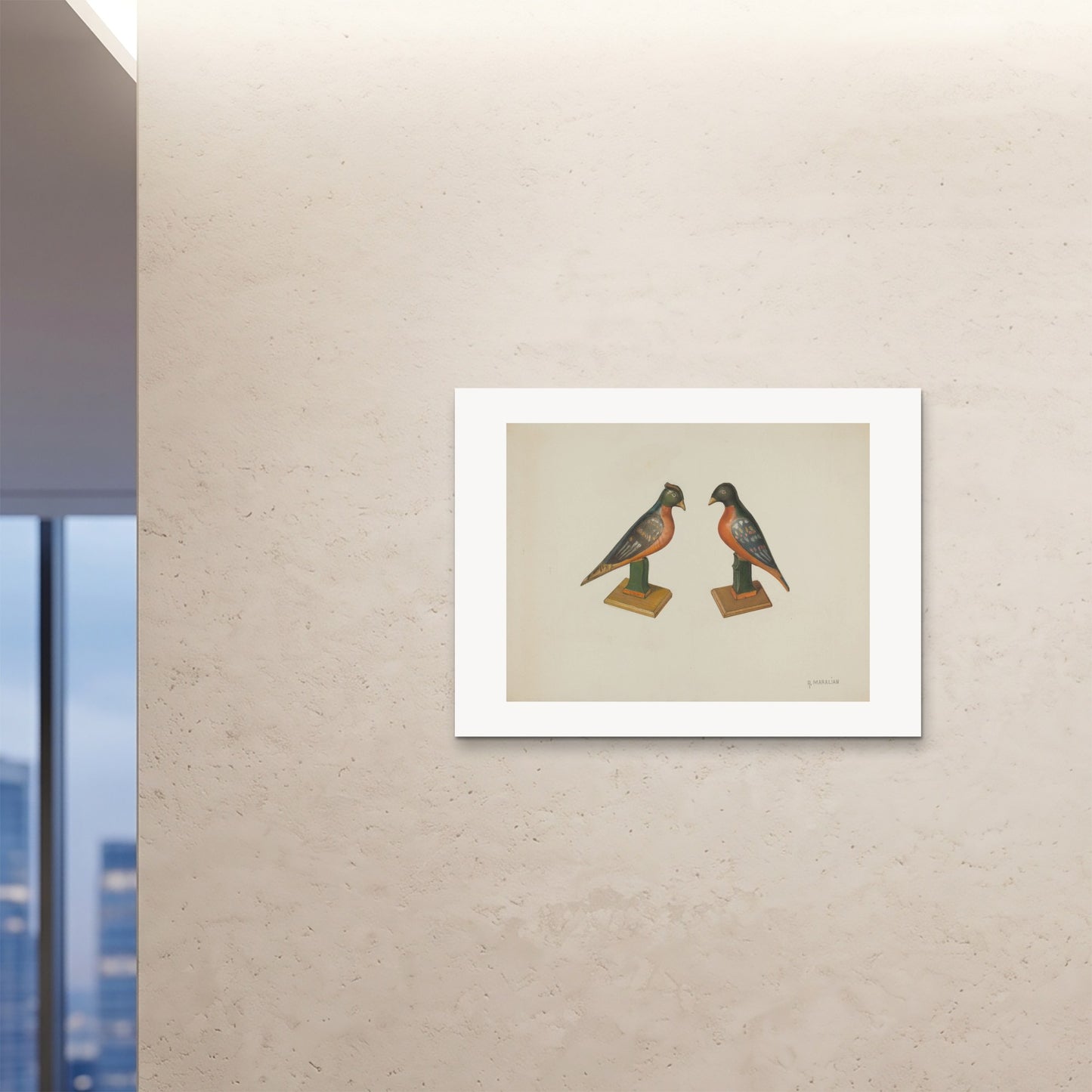 Orlonzo - FINE ART PRINT UNFRAMED 10075cm4030 ROOM
