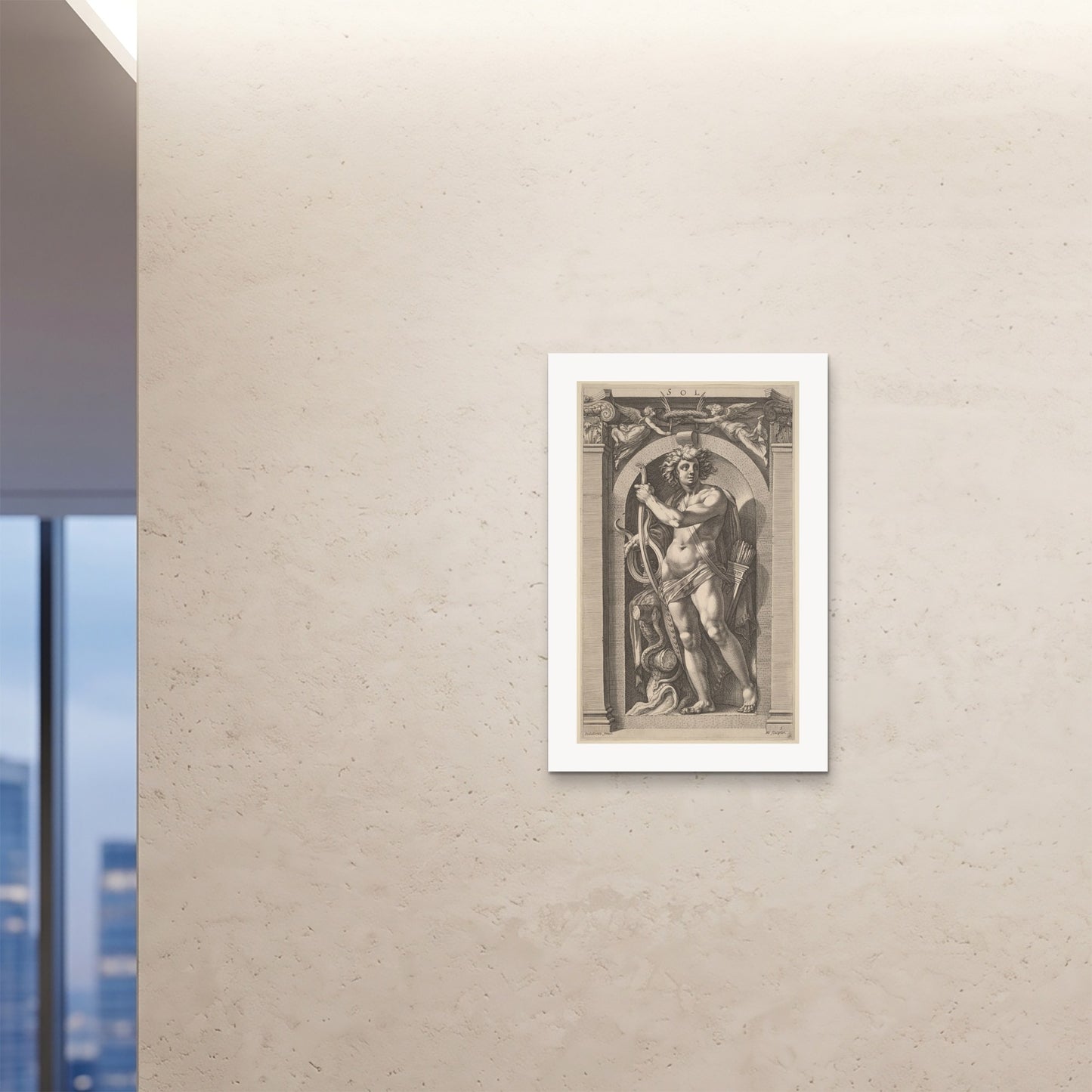Orlonzo - FINE ART PRINT UNFRAMED 24x3660x90cm ROOM