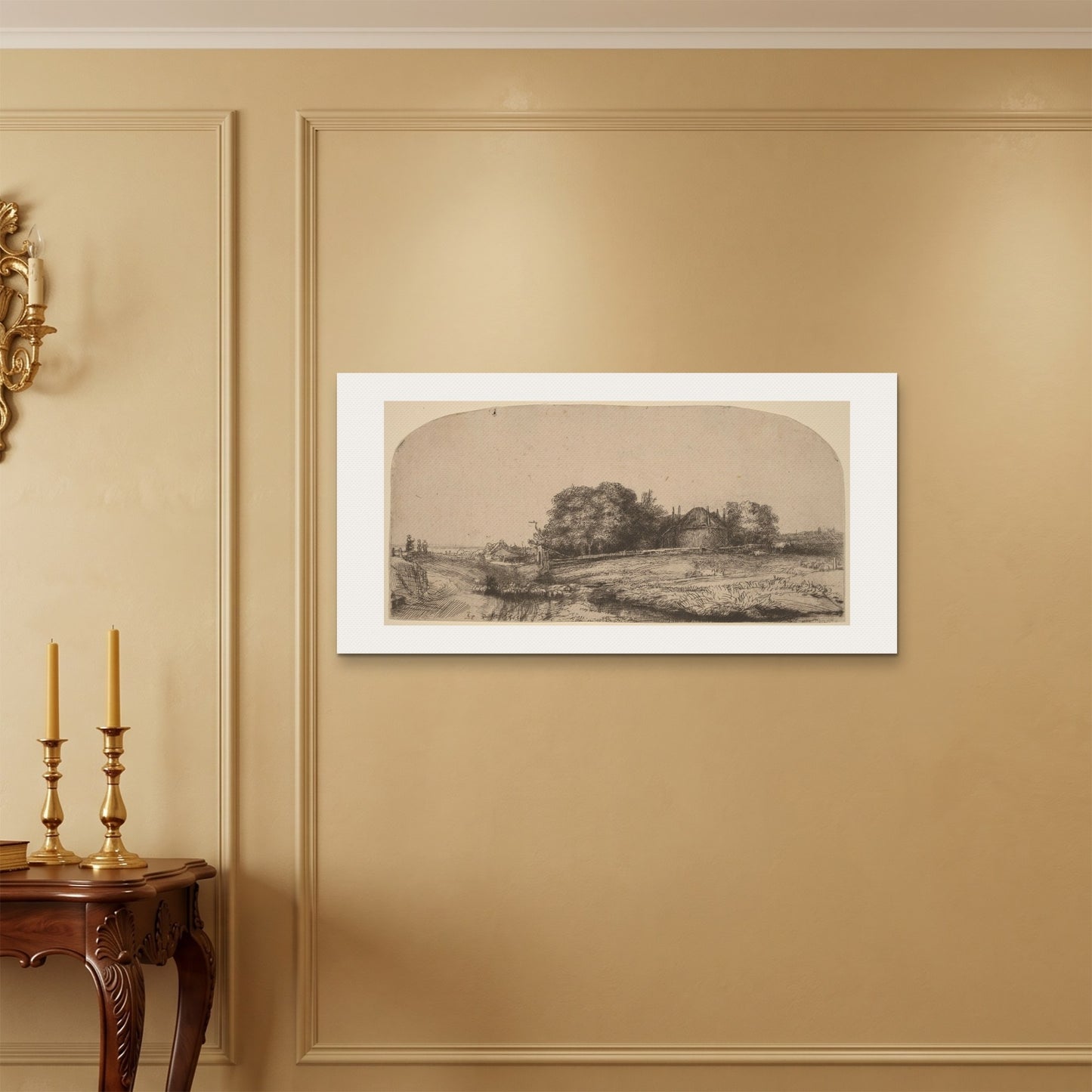 Orlonzo - WRAPPED CANVAS UNFRAMED 10050cm4020 ROOM