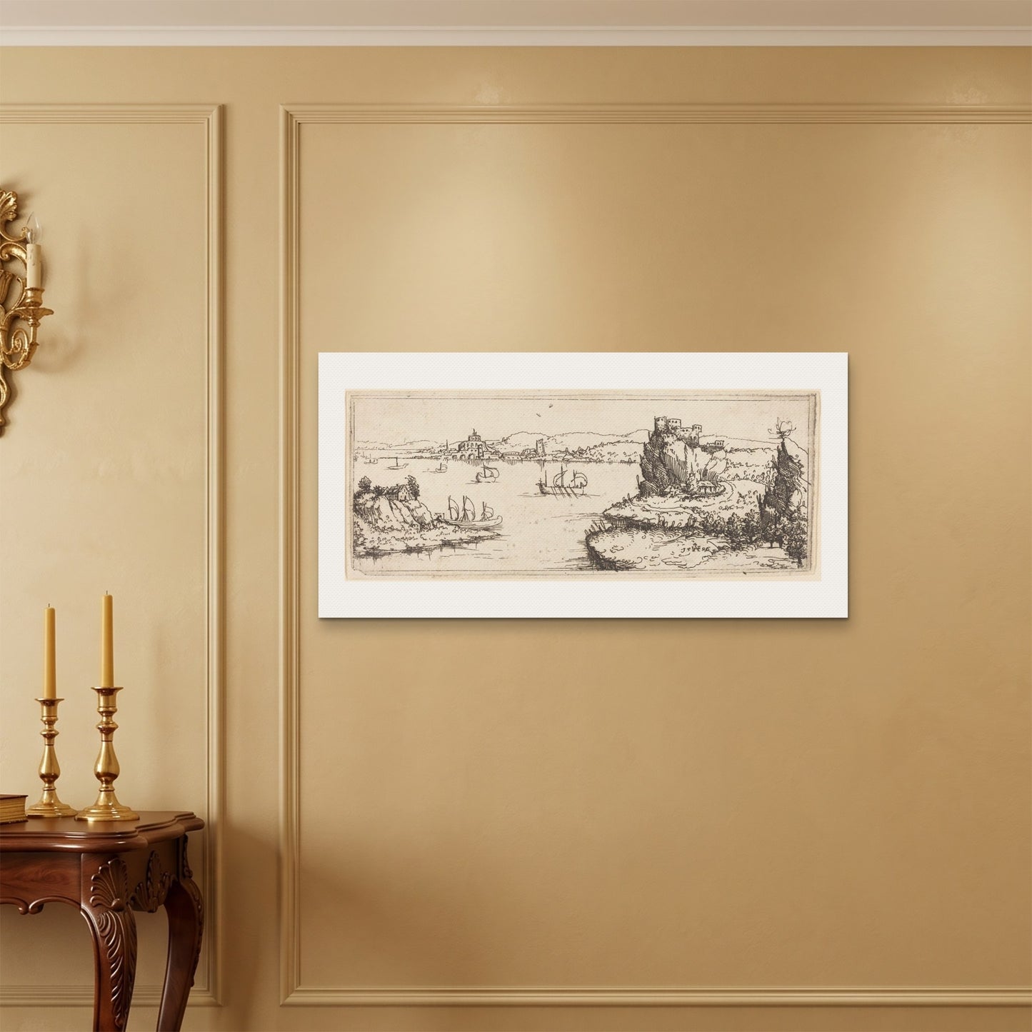 Orlonzo - WRAPPED CANVAS UNFRAMED 10050cm4020 ROOM