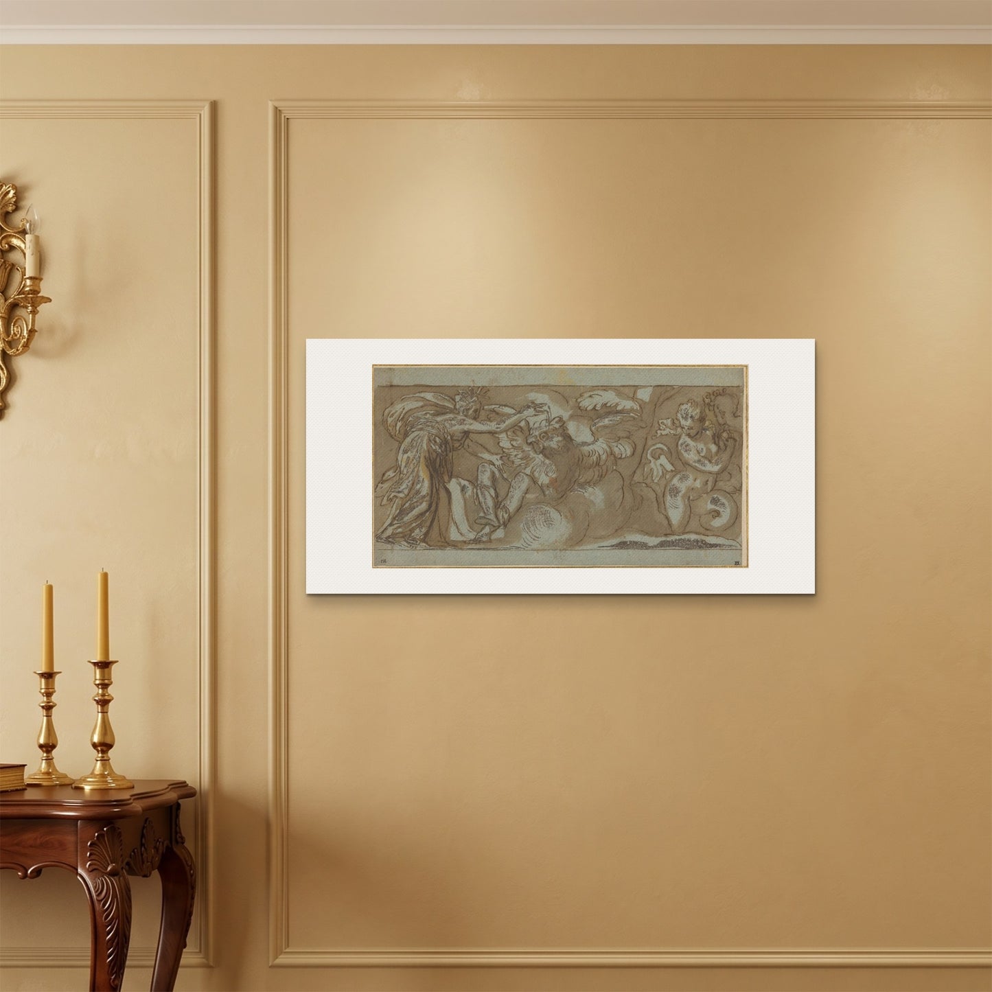 Orlonzo - WRAPPED CANVAS UNFRAMED 10050cm4020 ROOM