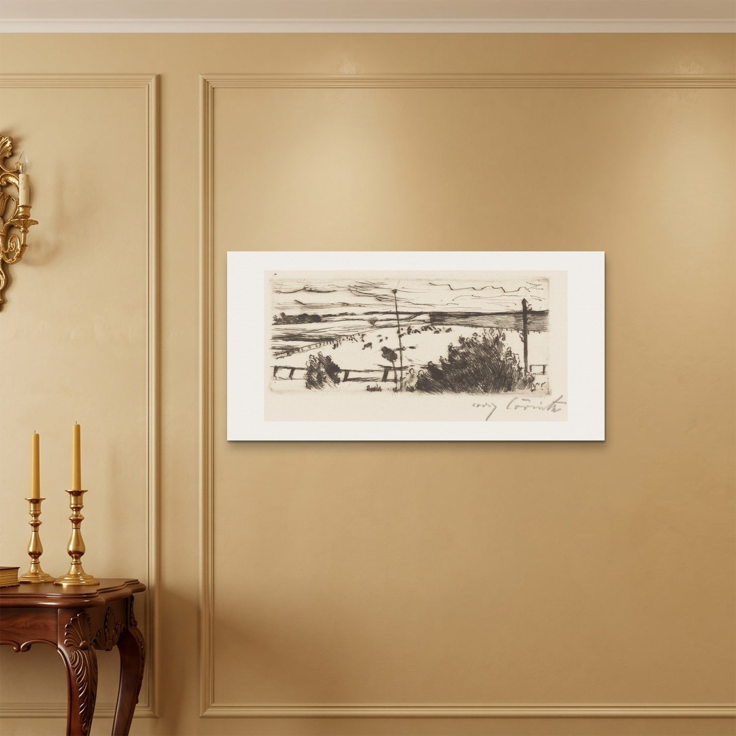 Orlonzo - WRAPPED CANVAS UNFRAMED 10050cm4020 ROOM