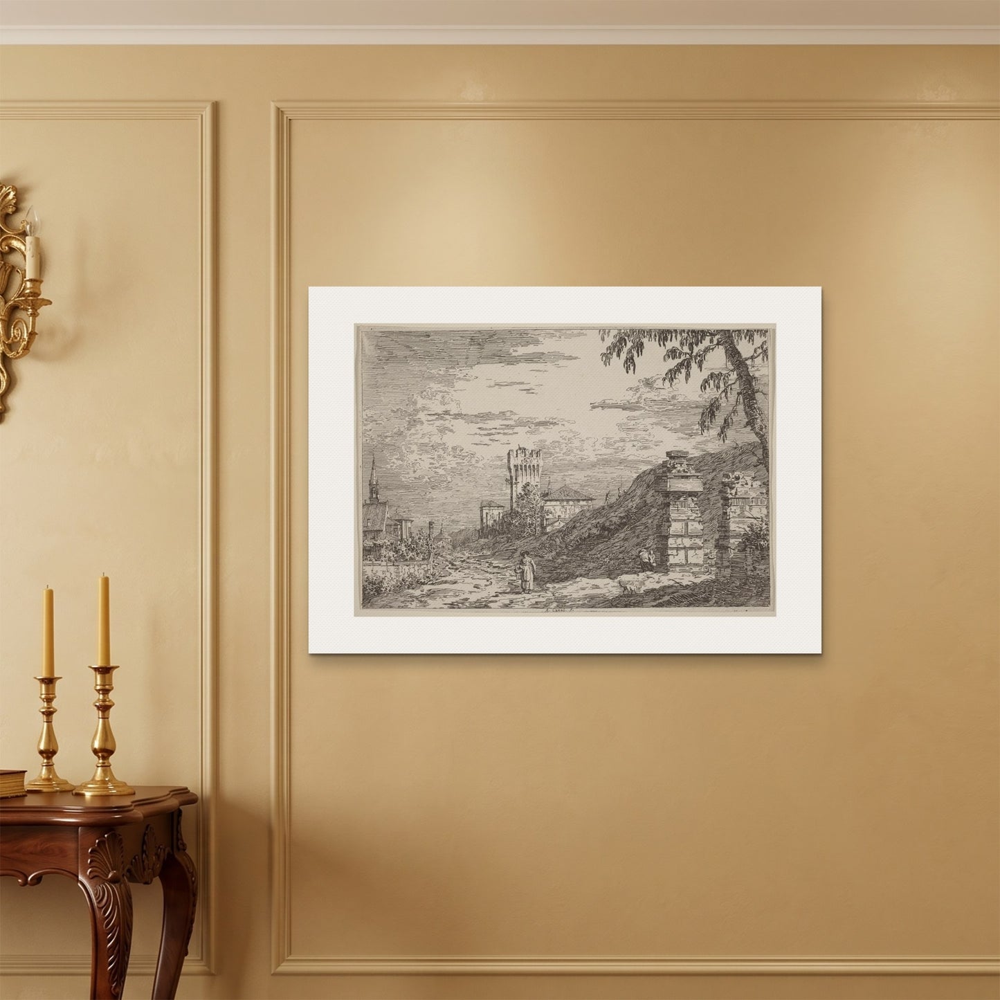 Orlonzo - WRAPPED CANVAS UNFRAMED 10070cm4028 ROOM
